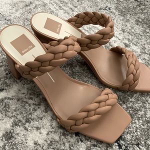 Dolce Vita Paily Heeled Sandal - Cafe Stella - 11W (11 Wide)